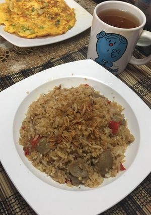 Foto resep Nasi Goreng Terasi Baso Sapi