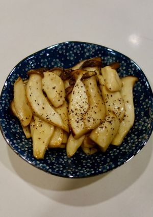 奶油杏鮑菇 的食譜成品照片