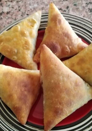 A picture of Beef samosas #weeklyjikonichallenge.