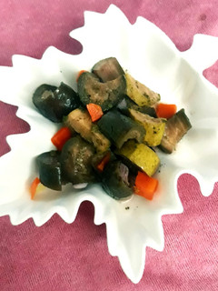 عکسی از دستور ترشی بادمجان