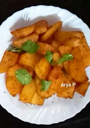 आलू चाट रेसिपी मुख्य फोटो