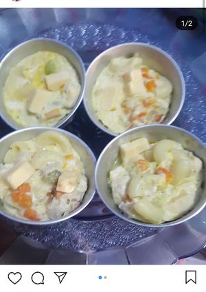 Foto resep MPASI Makaroni Skotel Kukus +8m