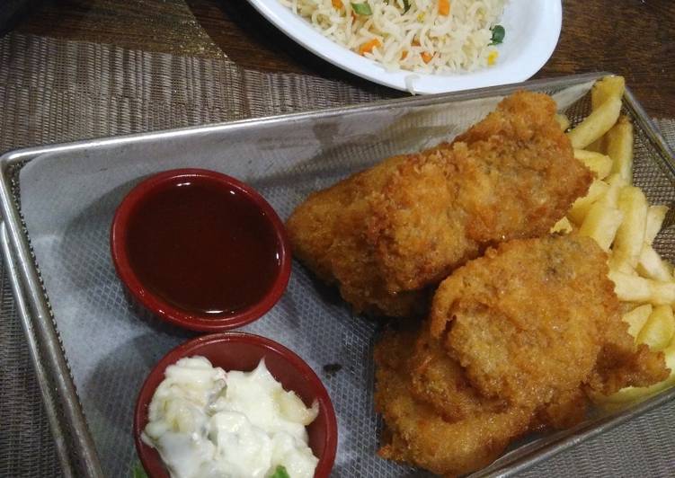 Recipe of Ultimate Fish &amp; Chips