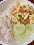H246. Tumis Telur, Tomat dan Kacang Polong (14 month+)