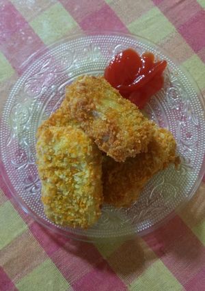 Foto resep Chicken Nugget oatmeal potato