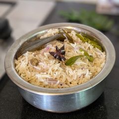 A picture of Coconut milk rice.