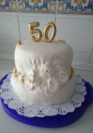 Foto principal de Tarta para bodas de oro