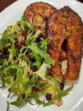 Seared Salmon Steak