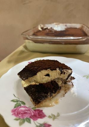 عکسی از دستور دسر کاراملی