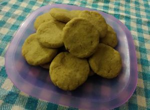 Una foto de Galletas de maíz y banana🍪🍌