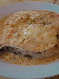 Una foto de Chupin de pescado súper fácil Riquísimo 😋
