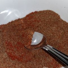 My French fries seasoning mix A picture of My French fries seasoning mix.