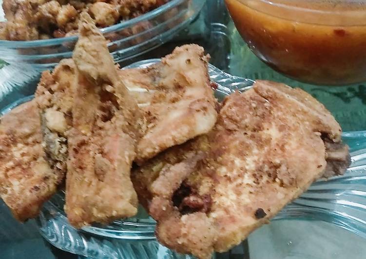 Recipe of Delicious Smoky Fried fish