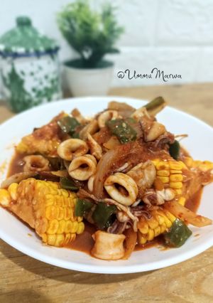 Foto resep Cumi Saus Padang