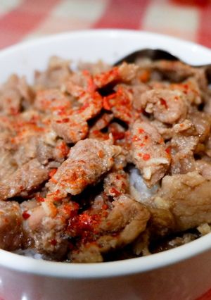 Foto resep Daging ala yoshinoya
