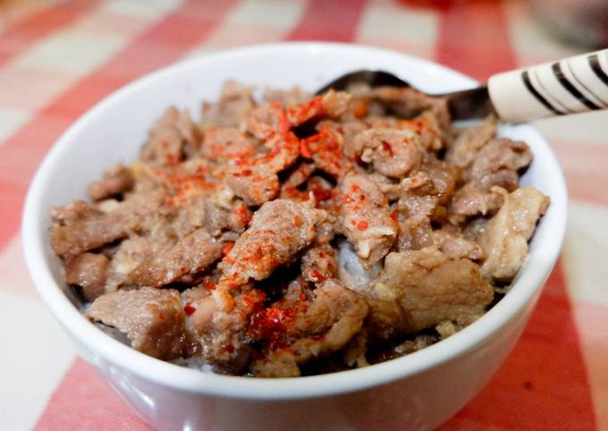 Daging ala yoshinoya