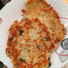 A picture of Potato hash browns.