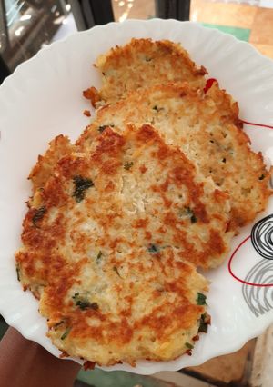 A picture of Potato hash browns.
