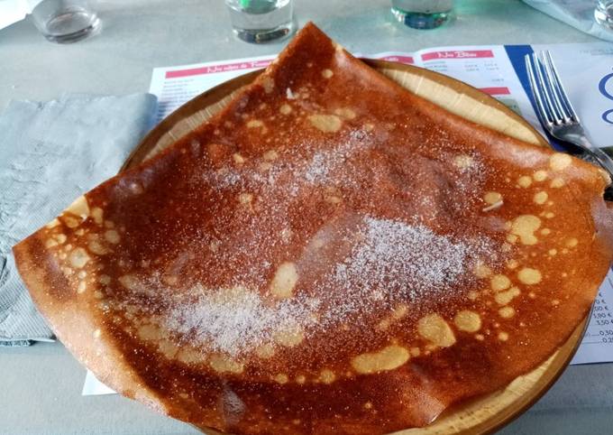 Crêpe au sucre