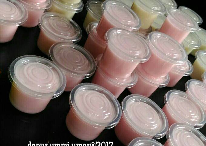 Cara Gampang Menyiapkan Puyo (puding loyo) kw ekonomis untuk jualan Anti Gagal