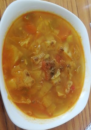 صورة لوصفة شوربة على طريقتي