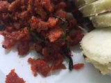 Ikan tuna suwir manado pampis