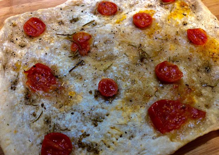 Focaccia al romero (Thermomix)