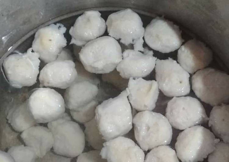 Resep Bakso ikan patin Sederhana dan Mudah Dibuat