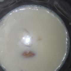A picture of Badam milk.
