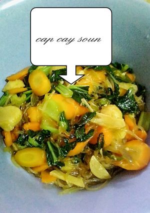 Foto resep Cap cay soun