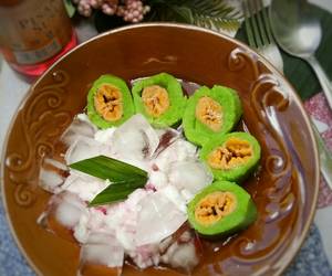 Resep Terbaru 185. Es Pisang Ijo Mantul Banget