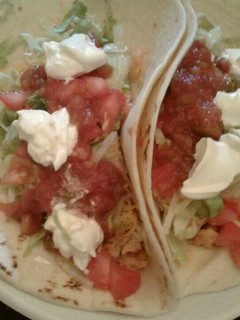 A picture of Easy Tex-Mex Chicken Tacos.