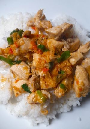 Foto resep Oseng Ayam Bumbu Taichan
