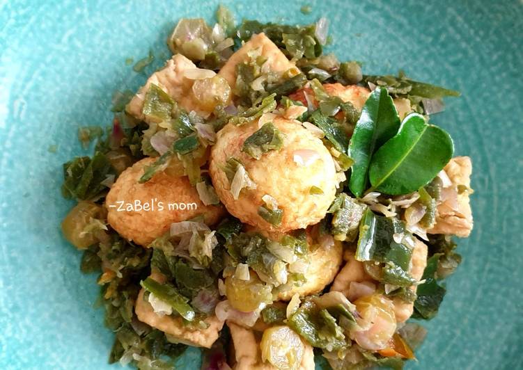 Telur Tahu Balado Cabe Hijau