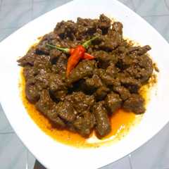 รูปของ Rendang daging sapi