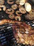 Parrillada Argentina. Felices Pascuas
