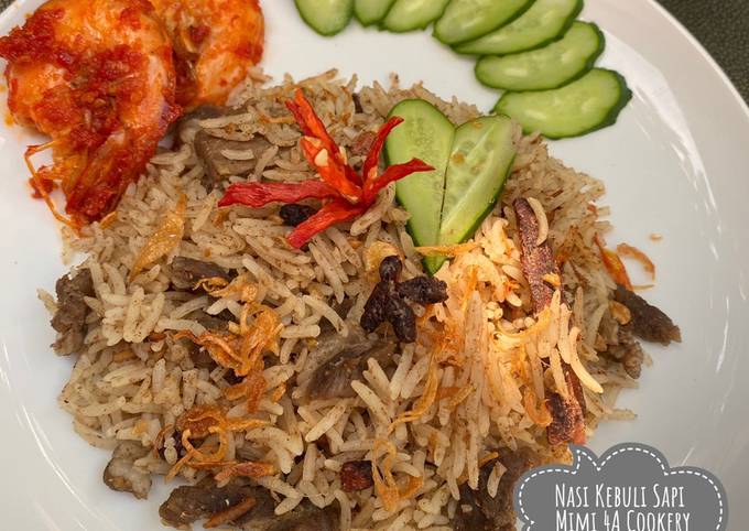 Cara Membuat Nasi Kebuli Sapi Praktis