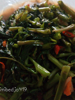 Foto resep Oseng kangkung terasi