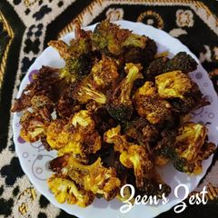 A picture of Air Fryer Roasted Vegetables.