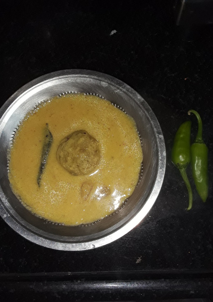 ஐந்து  பருப்பு உருண்டை மோர்க்குழம்பு செய்முறை முக்கிய புகைப்படம்