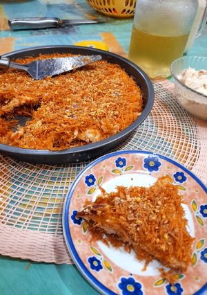 A picture of Kunafa.