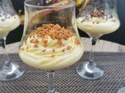 Une photo de mousse de mascarpone