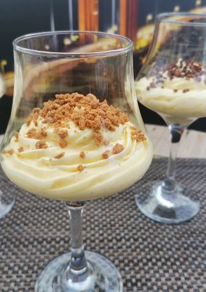 Une photo de Mousse de mascarpone speculoos