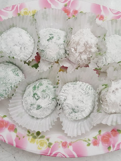 Foto resep Mochi isi kacang tanah