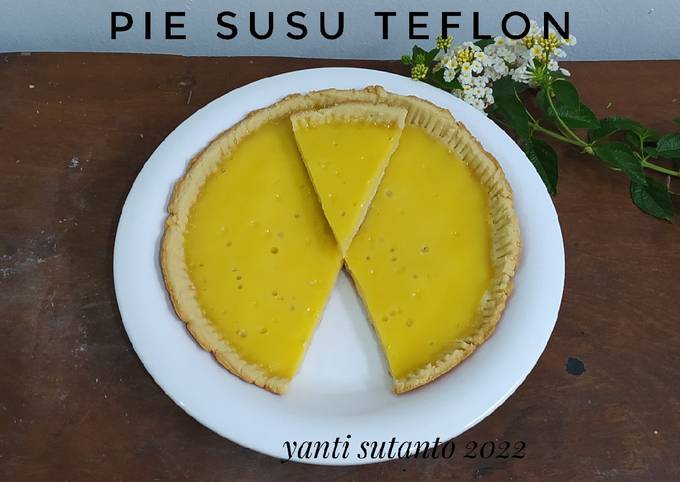 Cara bikin Pie Susu Teflon Cara bikin Pie Susu Teflon