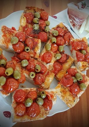 A picture of Low Glycemic Index Apulian Focaccia.