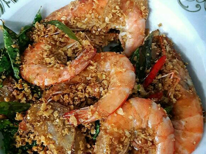 Cara Mudah Menyiapkan Resep Udang goreng oatmeal yang Bisa Manjain Lidah Anti Ribet, Bikin Ngiler