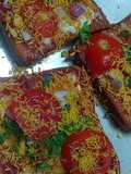 Bhel masala bread toast (dabeli)