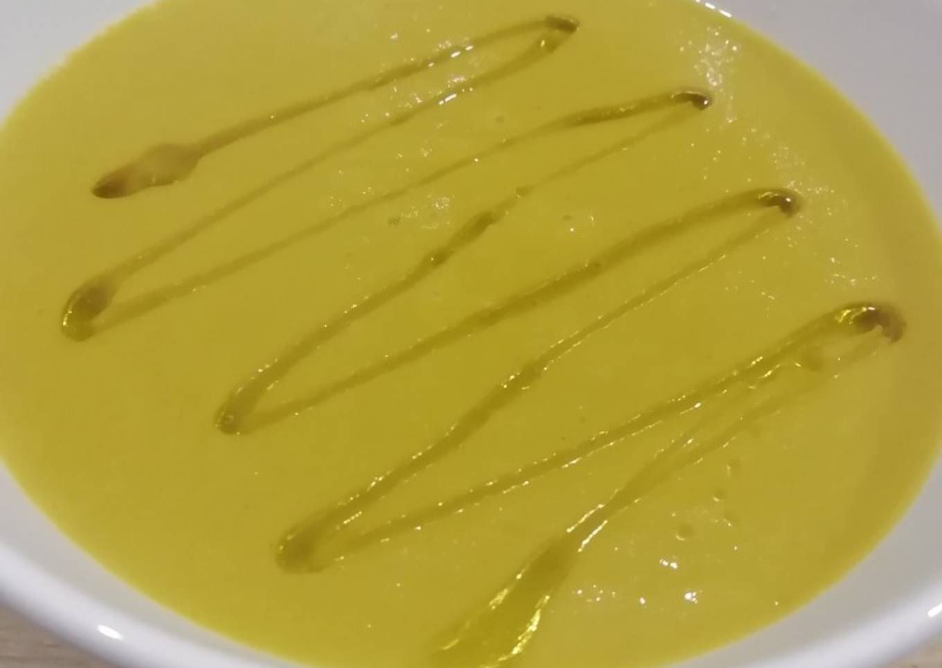 Soupe courge / pommes de terre / fan de navet