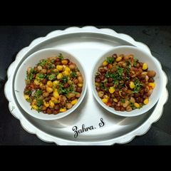A picture of Healthy Protein Packed Chana Chaat.